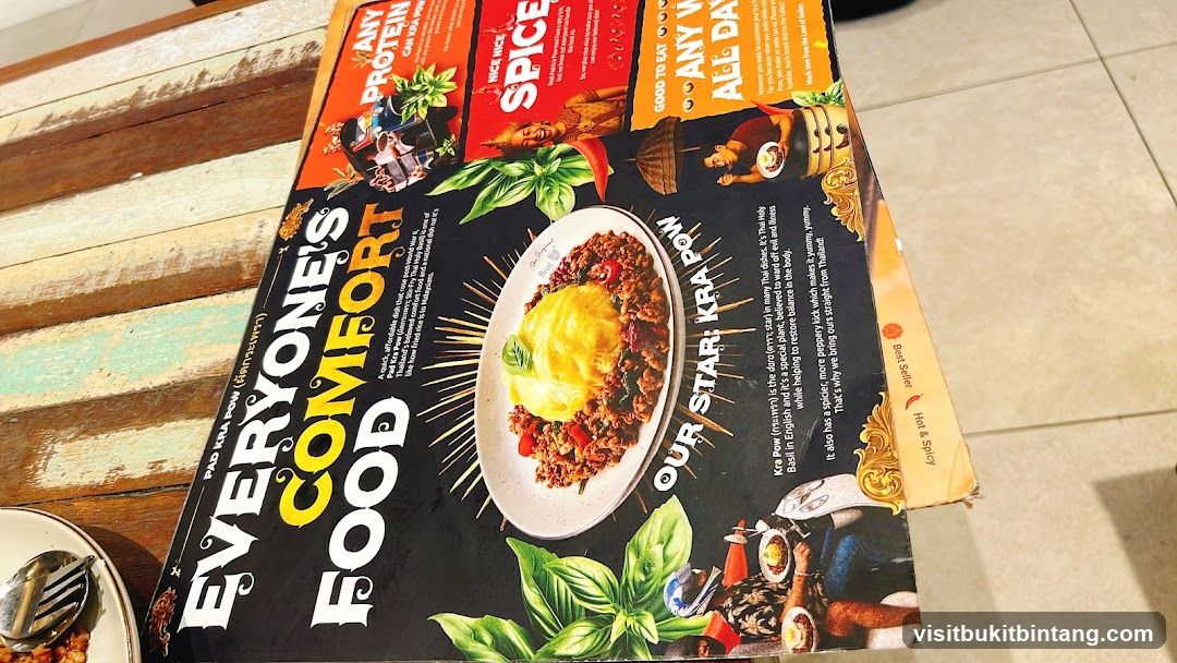Comfort Food Menu