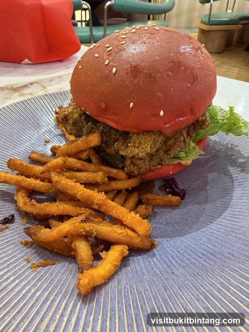 Burger and Fries