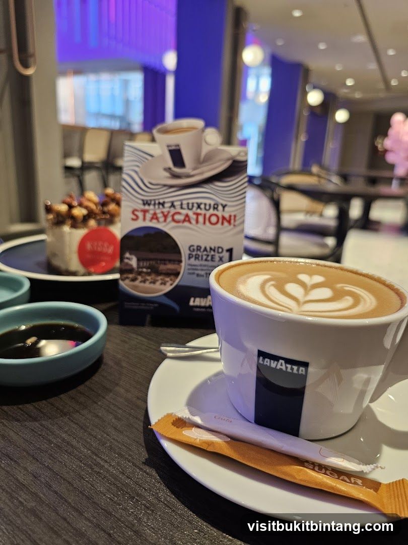 Coffee and Dessert with Promotion