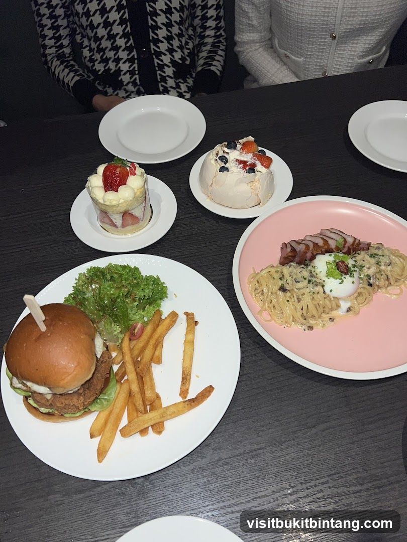 Desserts and Savory Dishes