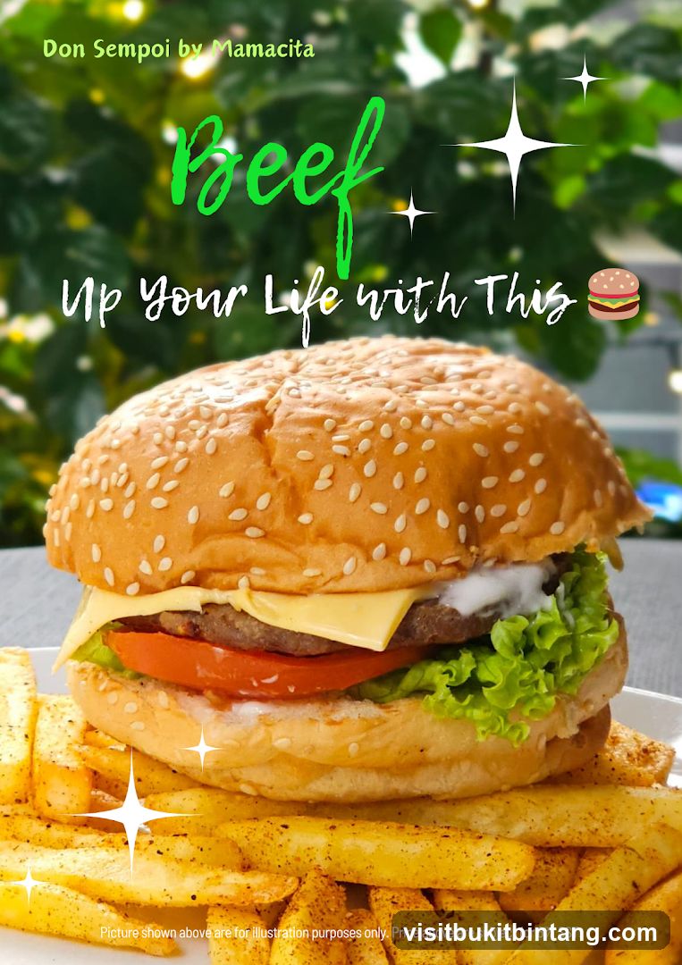 Burger Advertisement