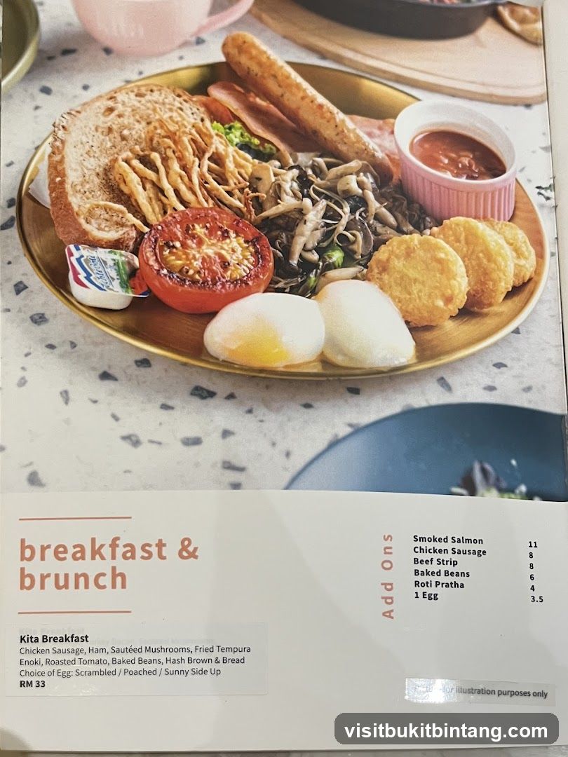 Breakfast and Brunch Menu