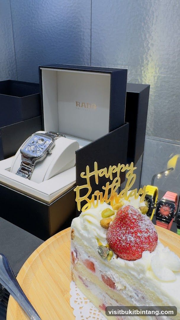 Watch and Cake