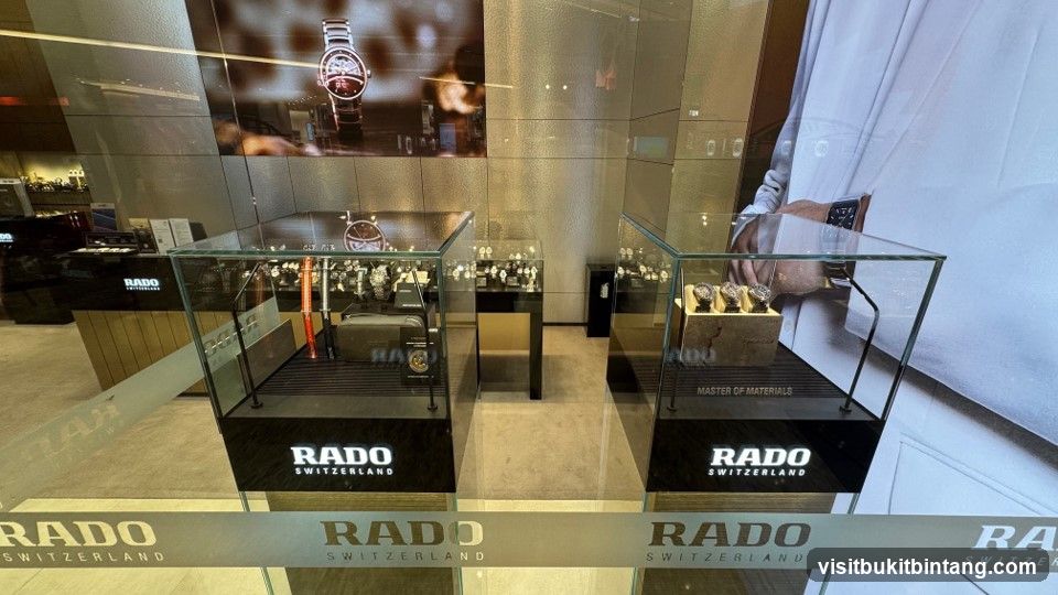 Rado Watch Store Interior