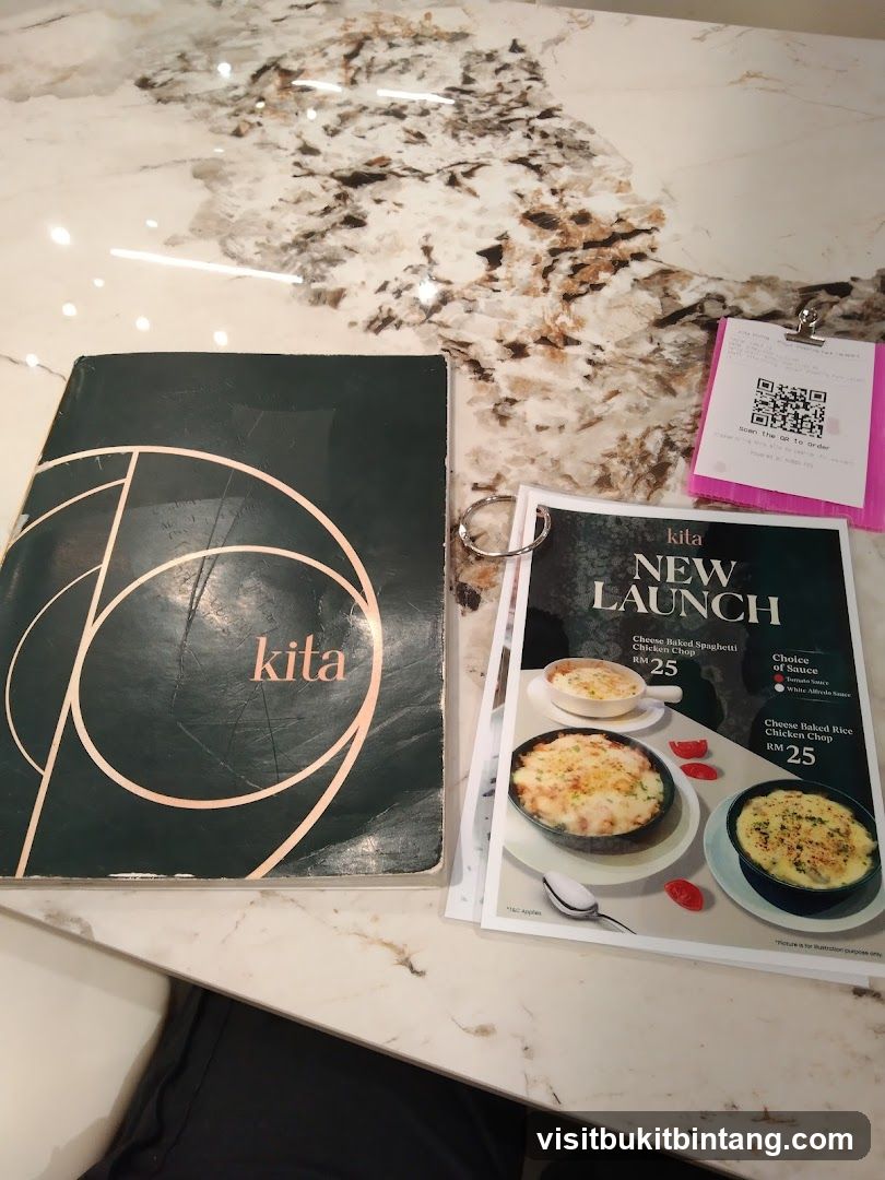 Kita New Launch Menu
