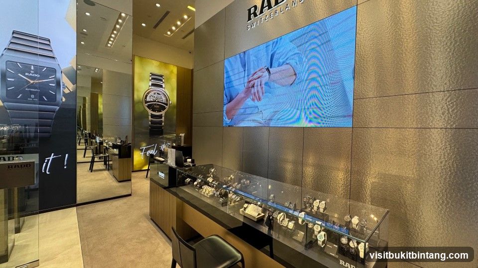 Rado Watch Store Interior