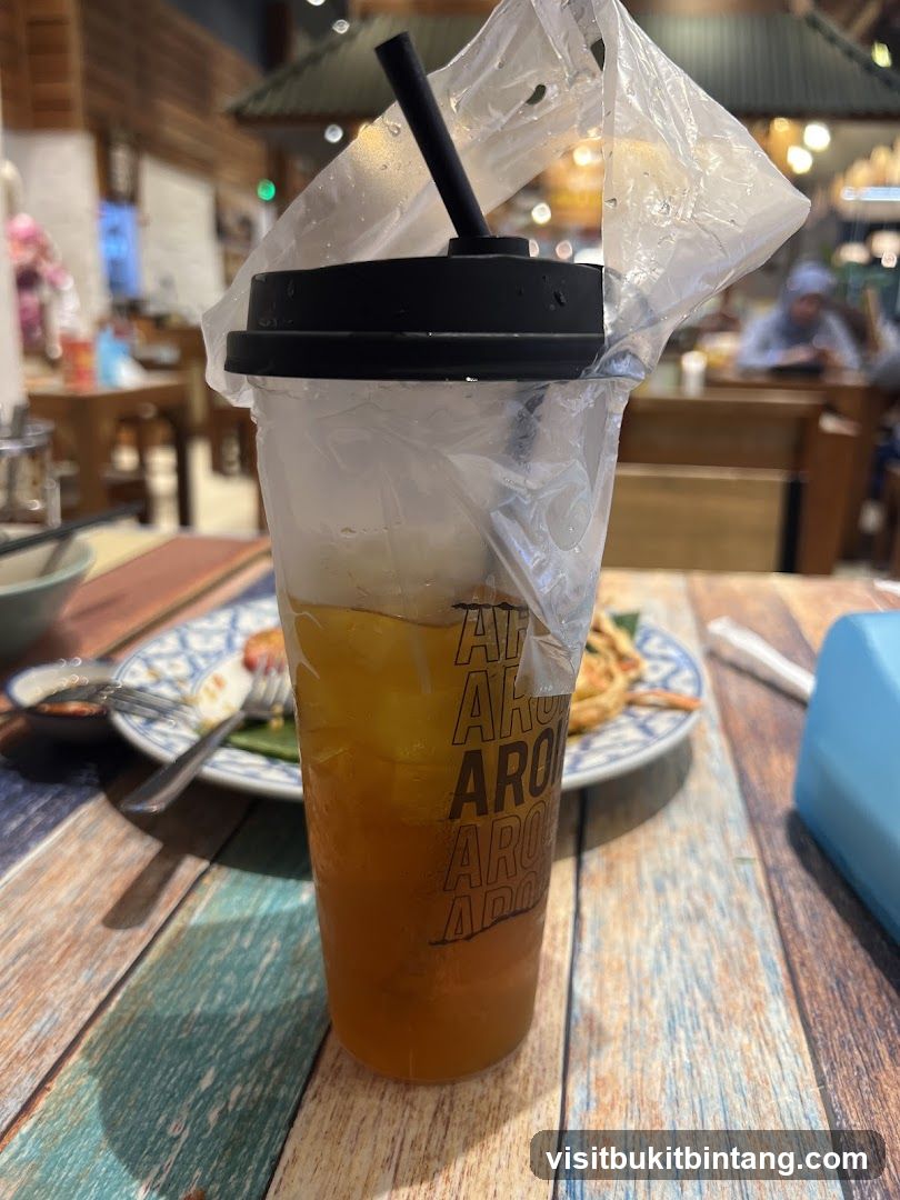 Iced Tea in a Plastic Cup