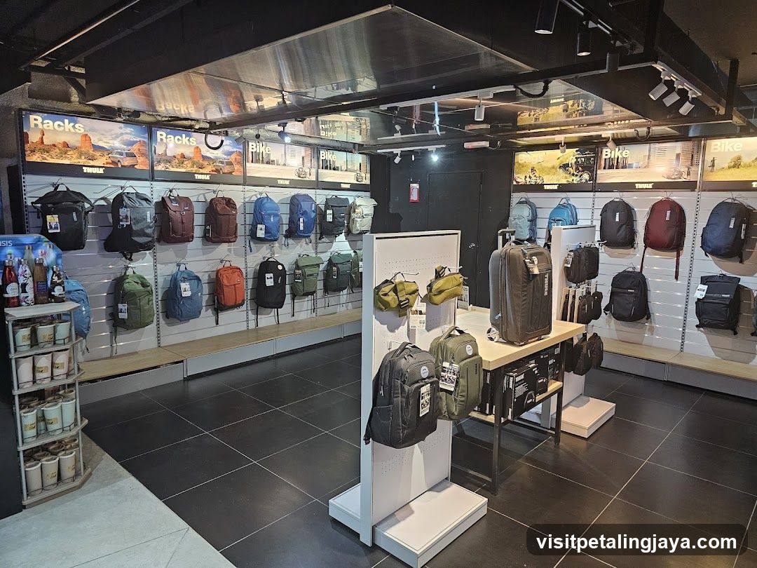 Backpack Store Interior