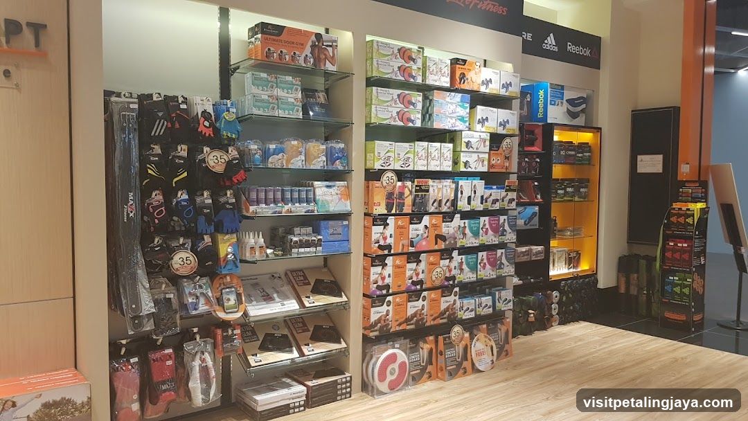 Fitness Store Interior Display