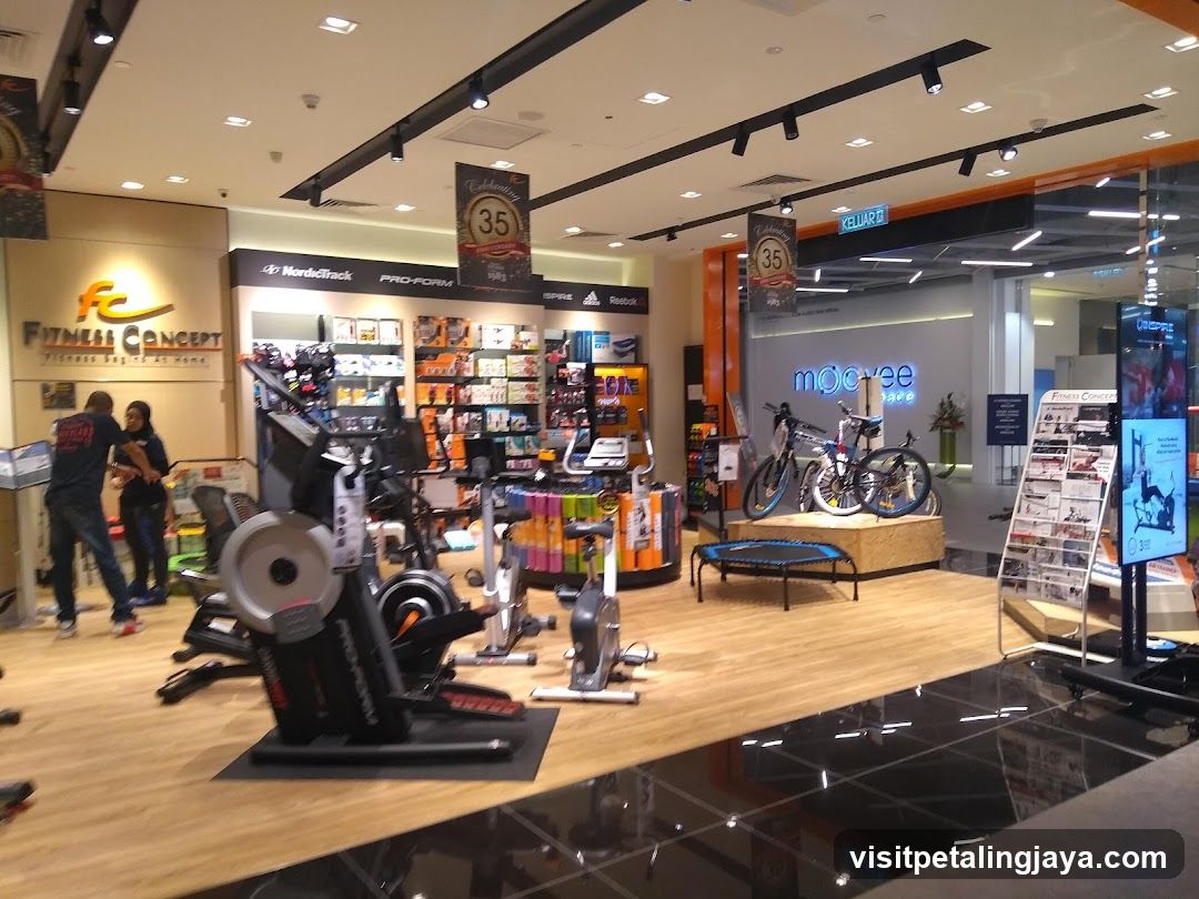 Fitness Concept Store Interior
