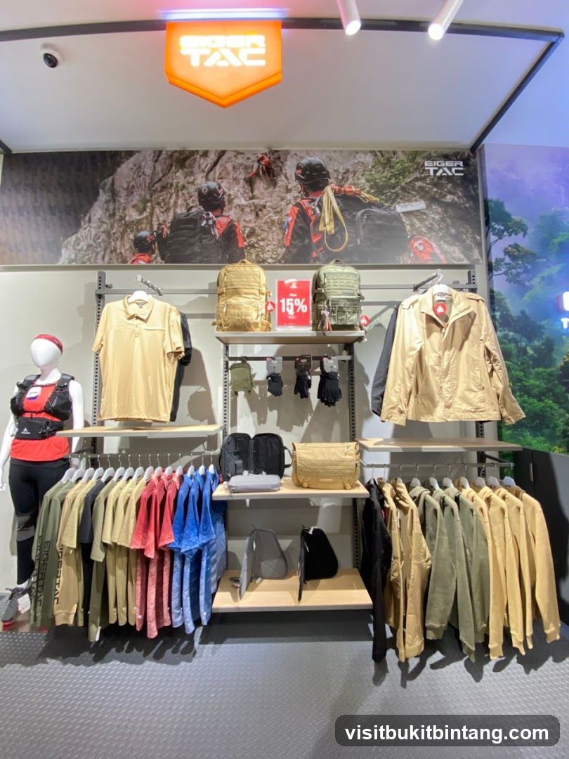 Outdoor Apparel Store Display