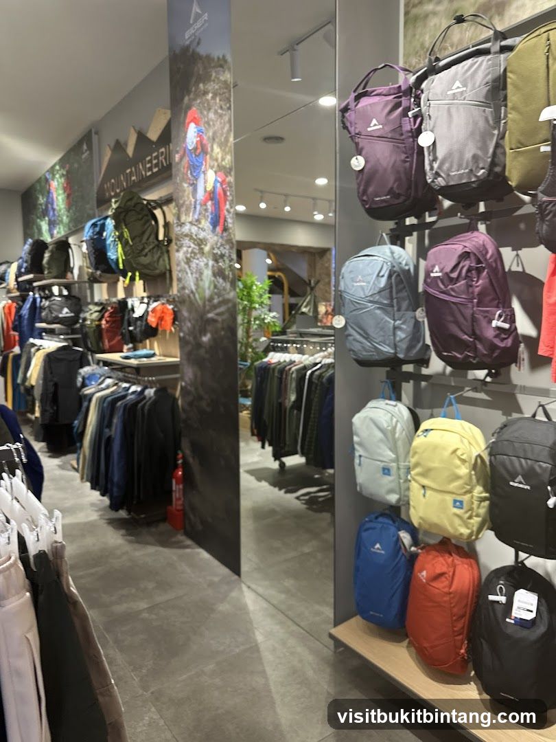 Outdoor Gear Store Interior