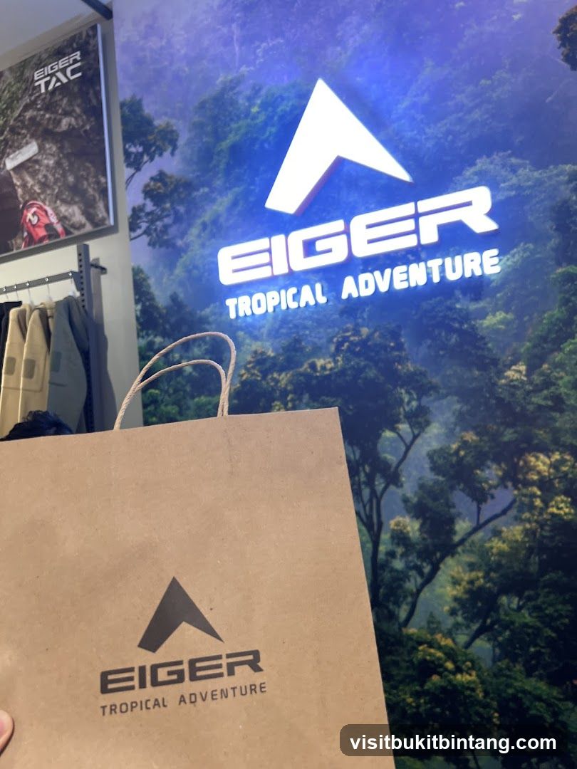 Eiger Tropical Adventure Store Interior