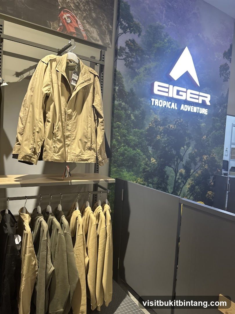 Eiger Tropical Adventure Store Display