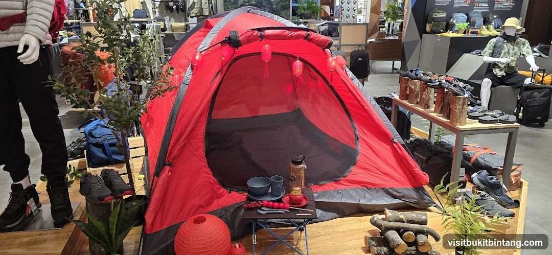Camping Gear Display