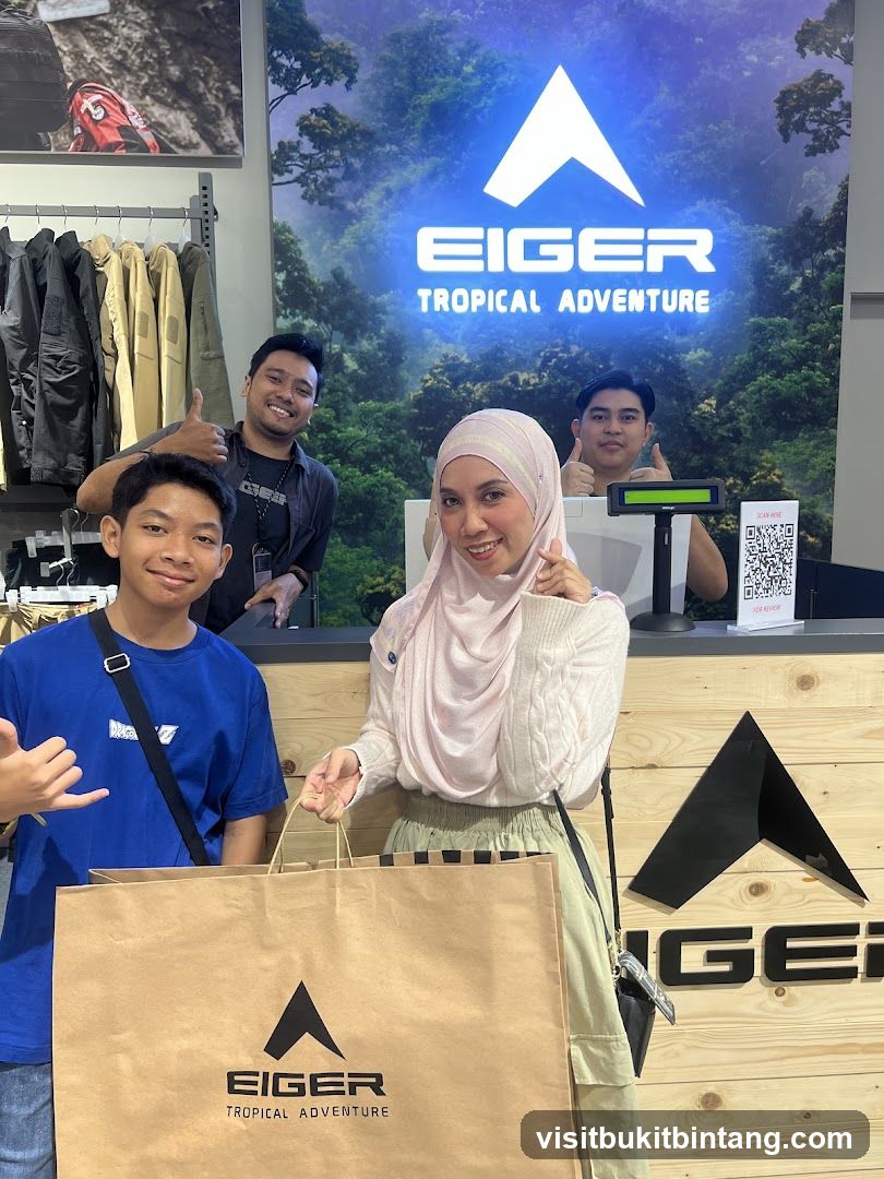 People at Eiger Store