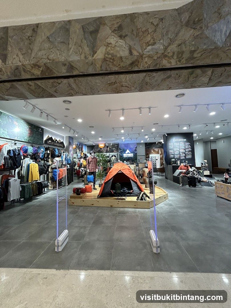 Outdoor Gear Store Interior