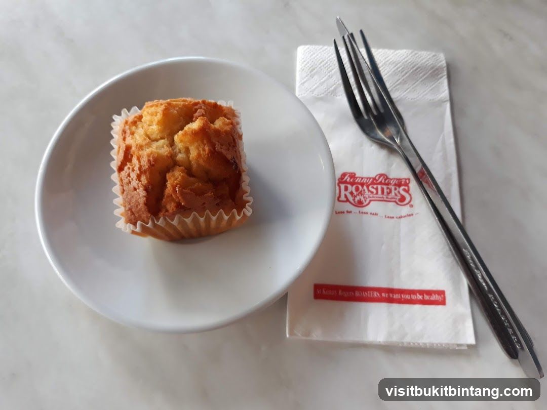 Muffin and Napkin