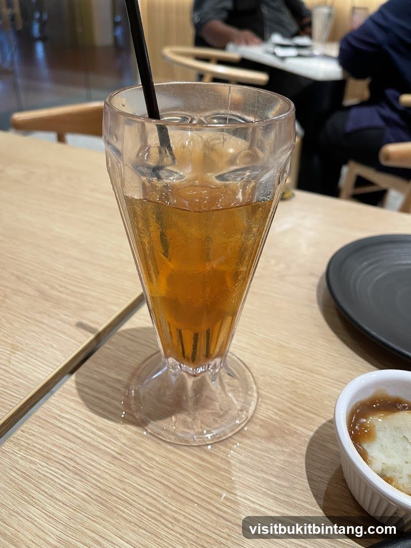 Iced Tea and Side Dish