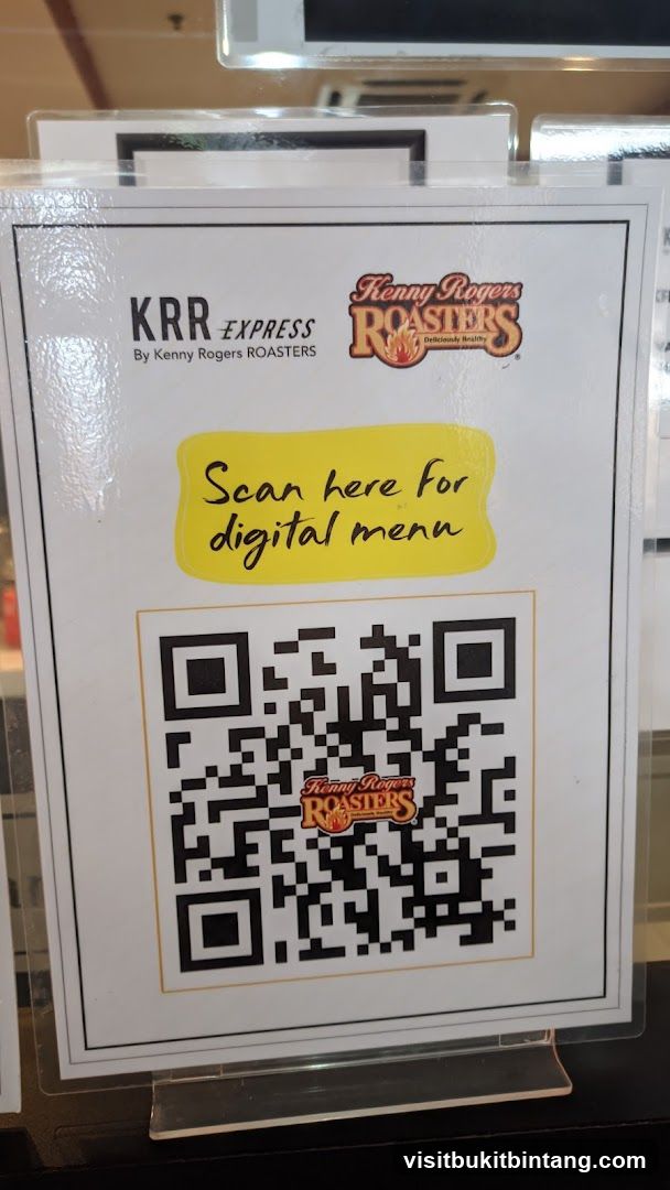 QR Code for Digital Menu