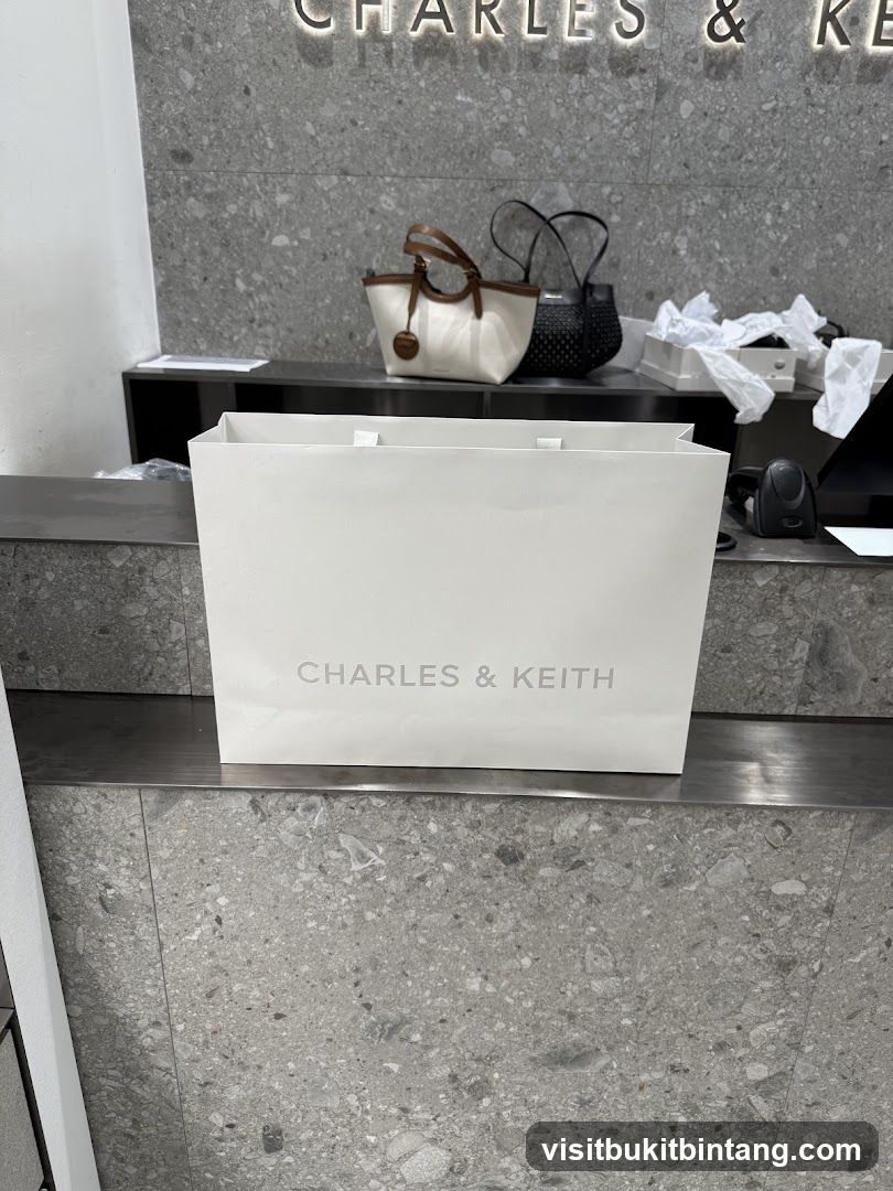 Charles & Keith Shopping Bag