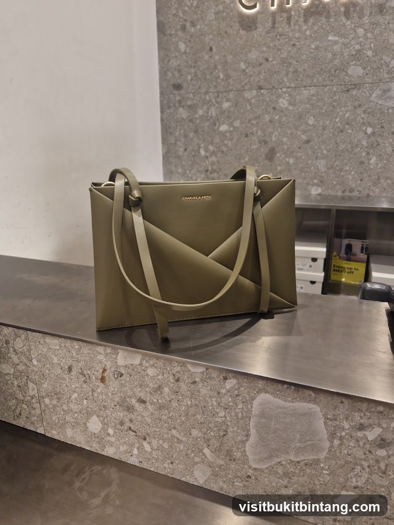 Olive Green Tote Bag