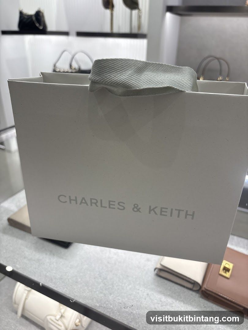 White Shopping Bag with Logo