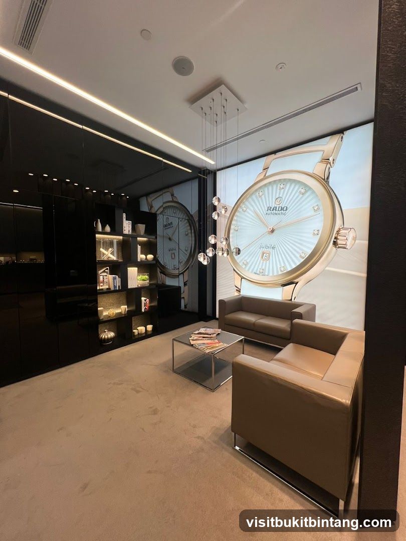 Modern Watch Store Interior