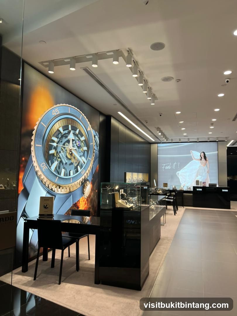 Watch Store Interior