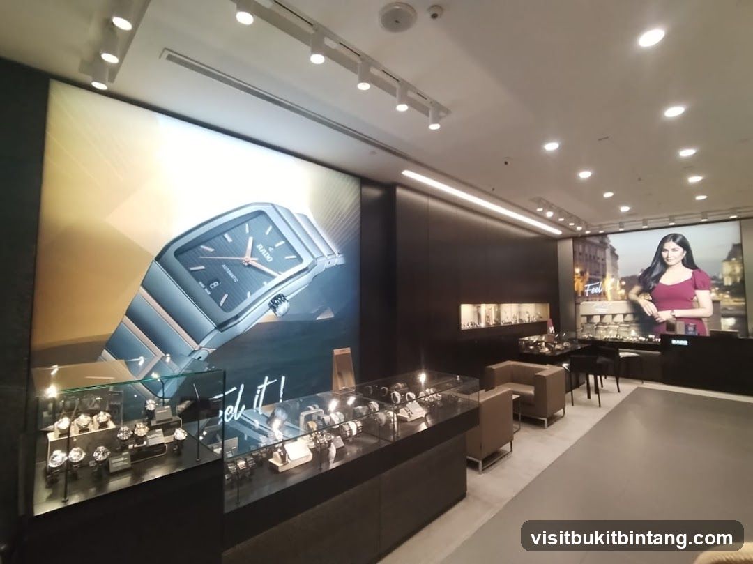 Watch Store Interior