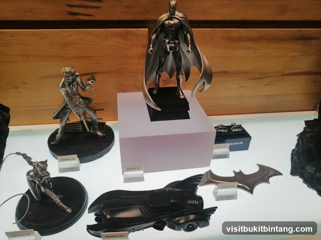 Batman Collectibles Display