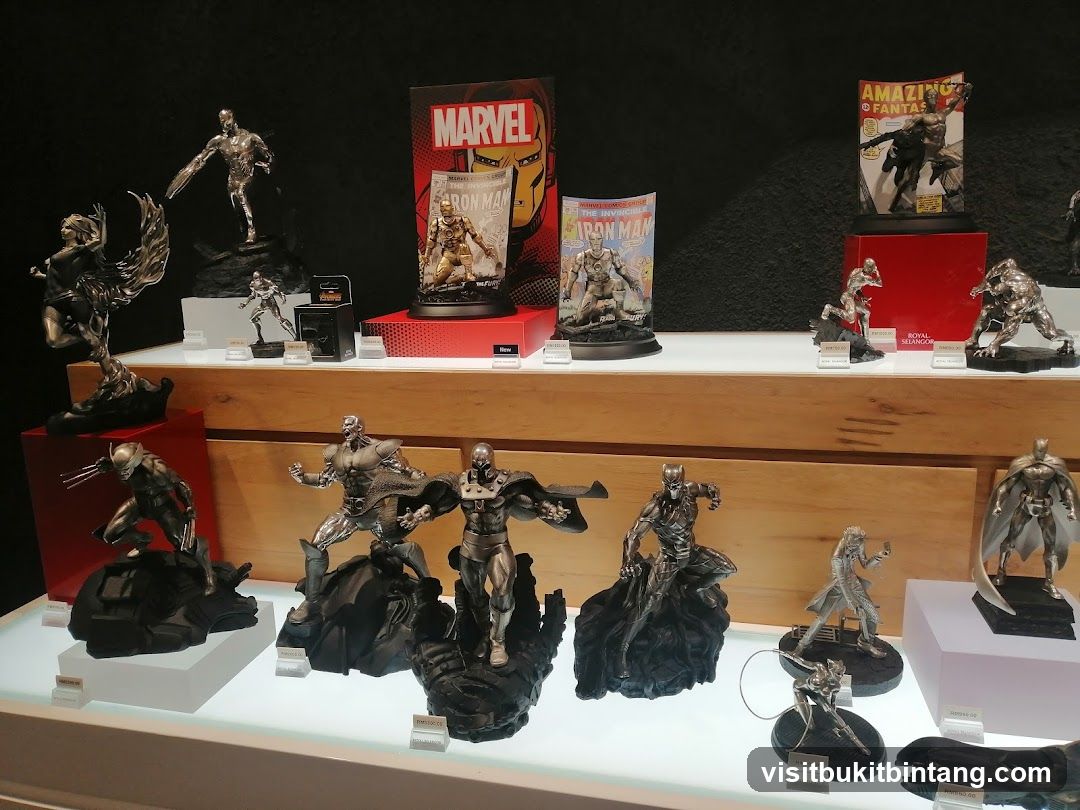 Marvel Collectible Figurines Display