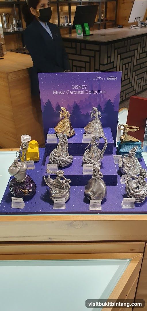 Disney Music Carousel Collection Display