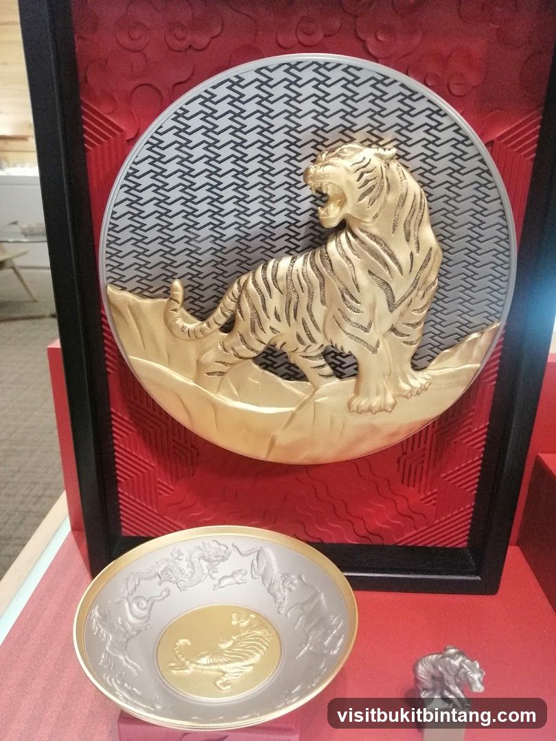 Tiger-themed decorative items