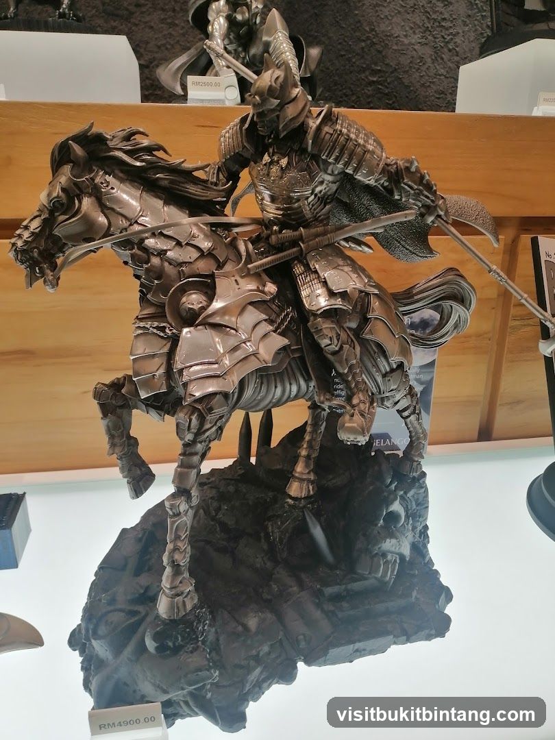 Knight on Horseback Figurine