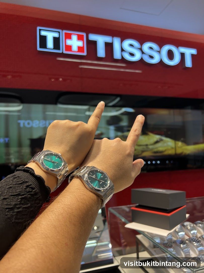 Tissot Watches Display