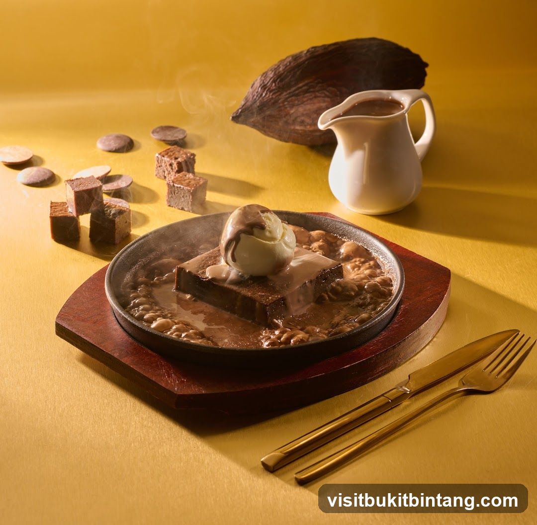 Sizzling Chocolate Brownie with Ice Cream