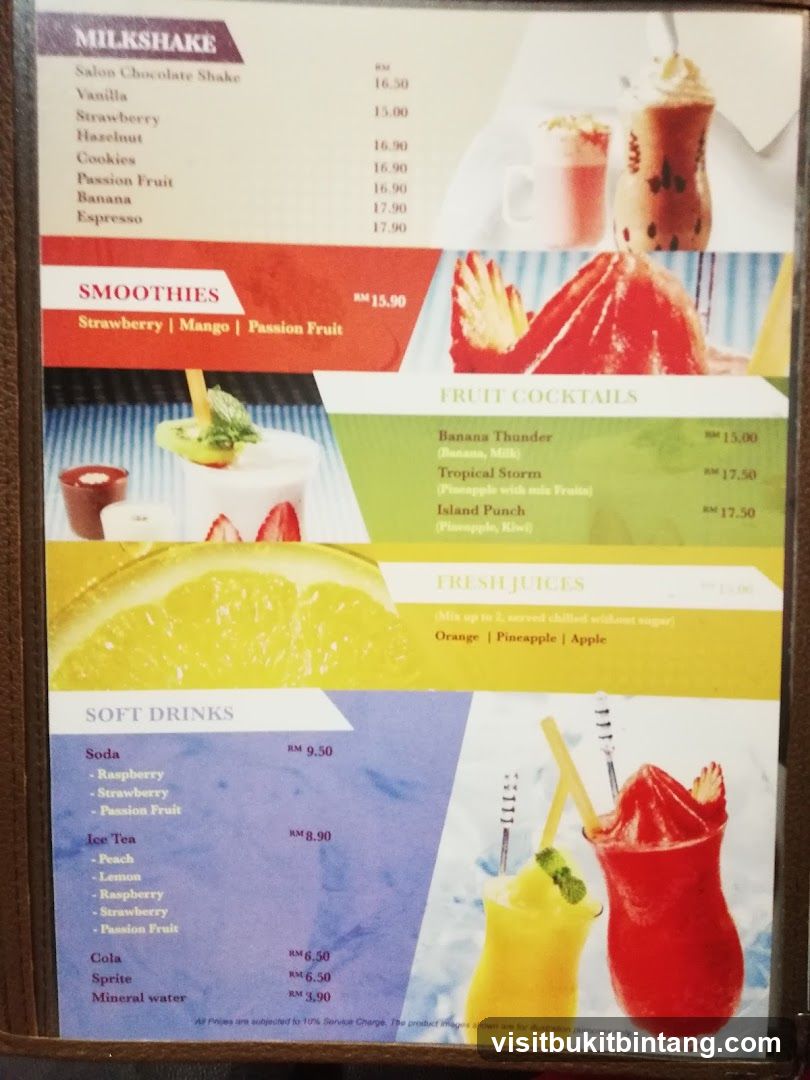Beverage Menu