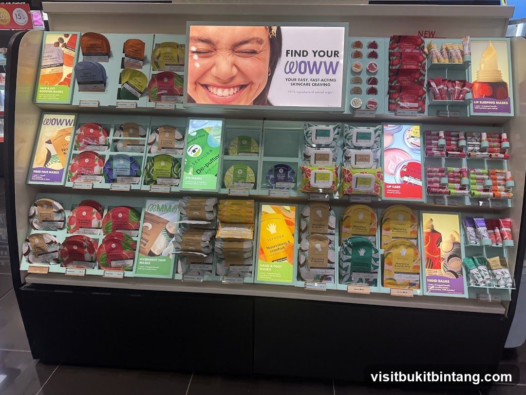Skincare Display