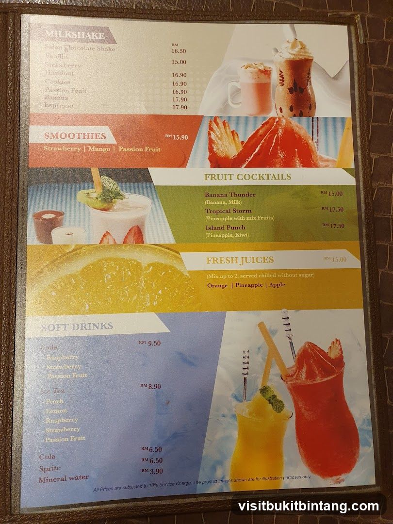 Beverage Menu