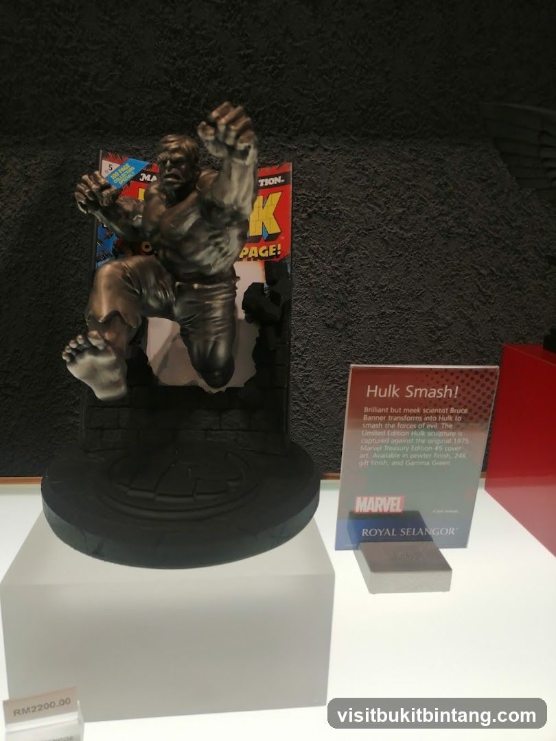 Hulk Smash Sculpture