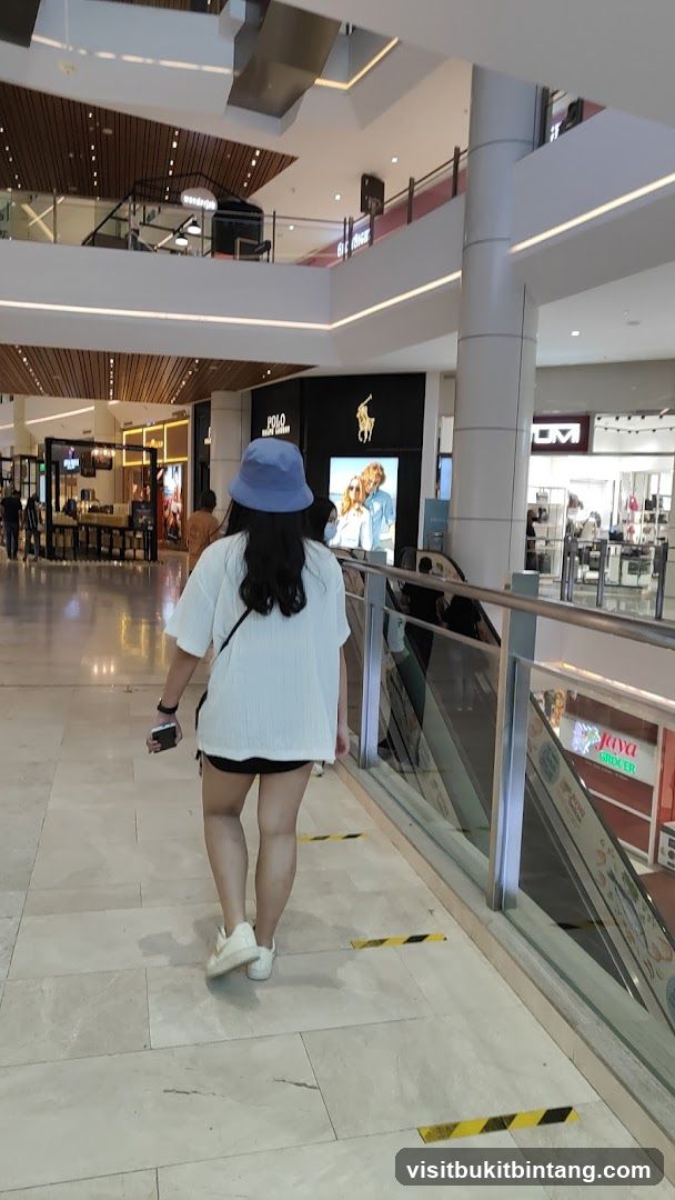 Mall Interior with Polo Ralph Lauren Store