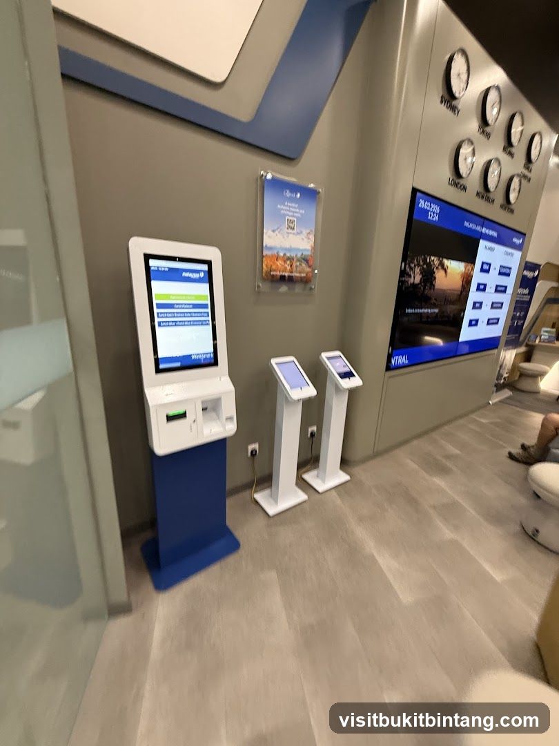 Information Kiosk and World Clocks
