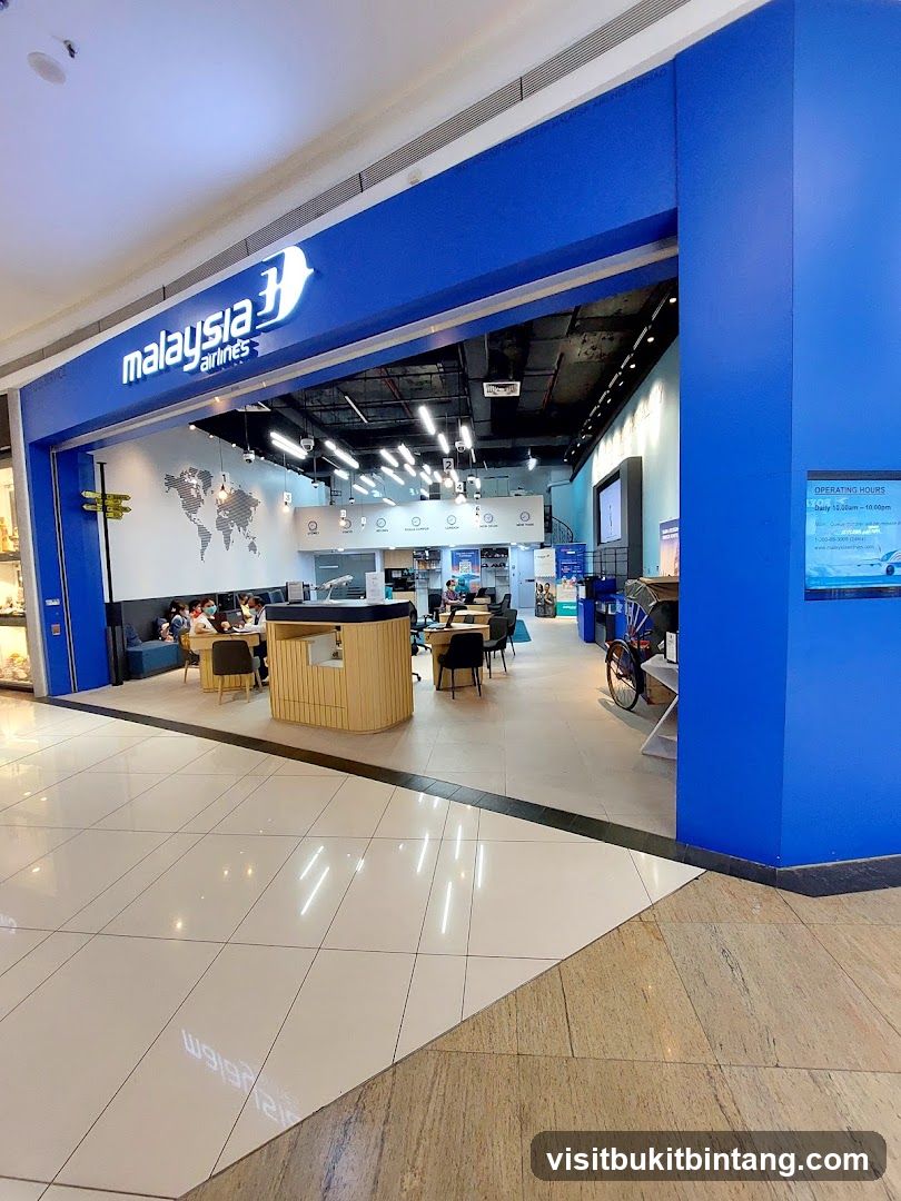 Malaysia Airlines Storefront