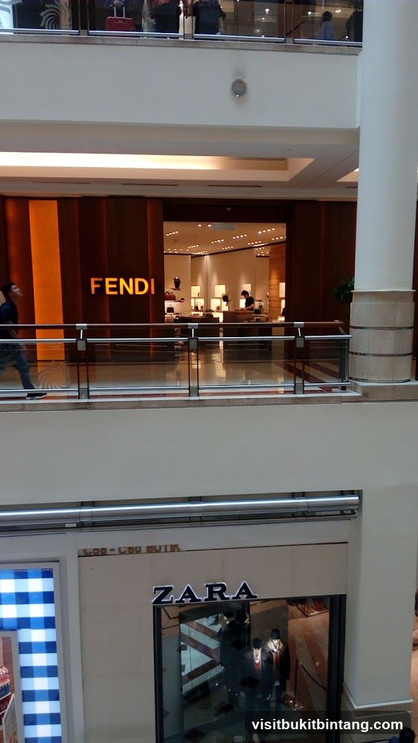 Fendi and Zara Storefronts
