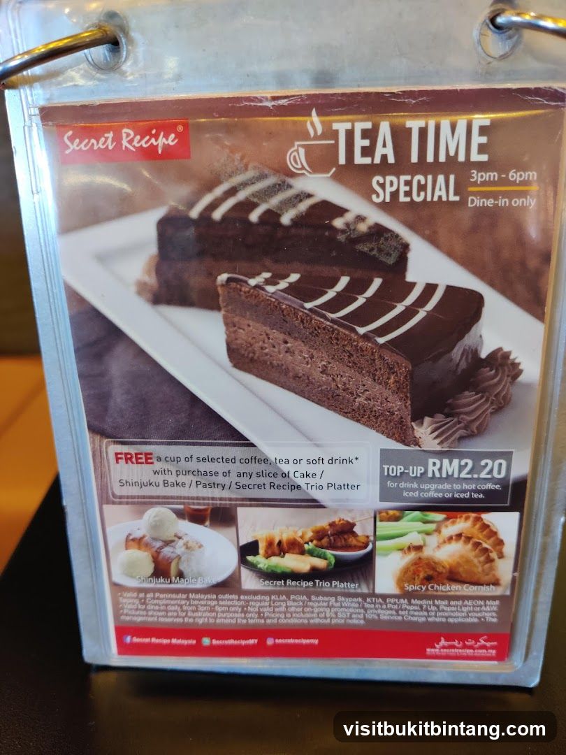 Secret Recipe Mid Valley Megamall