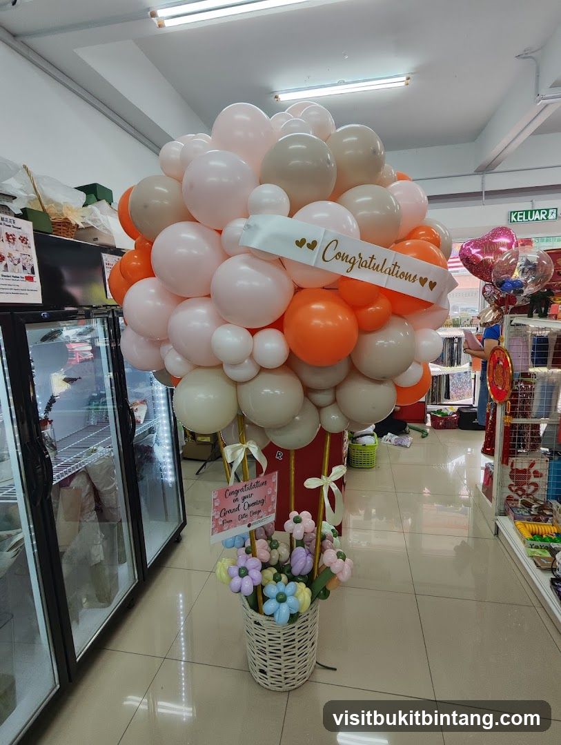 Balloon Arrangement for Grand Opening