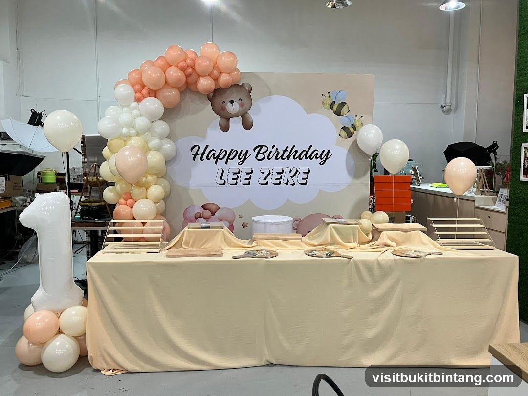 Birthday Party Setup