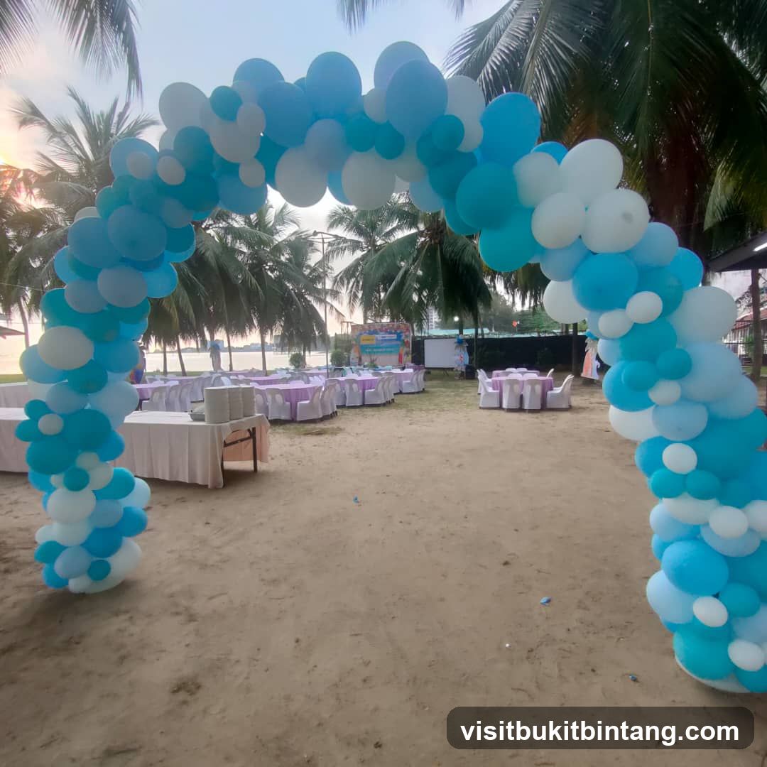 Beach Party Setup