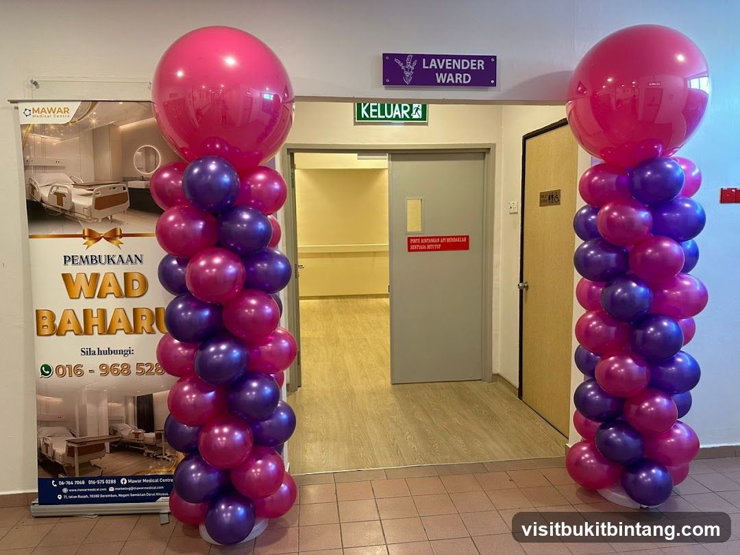 Ward Opening Decorations